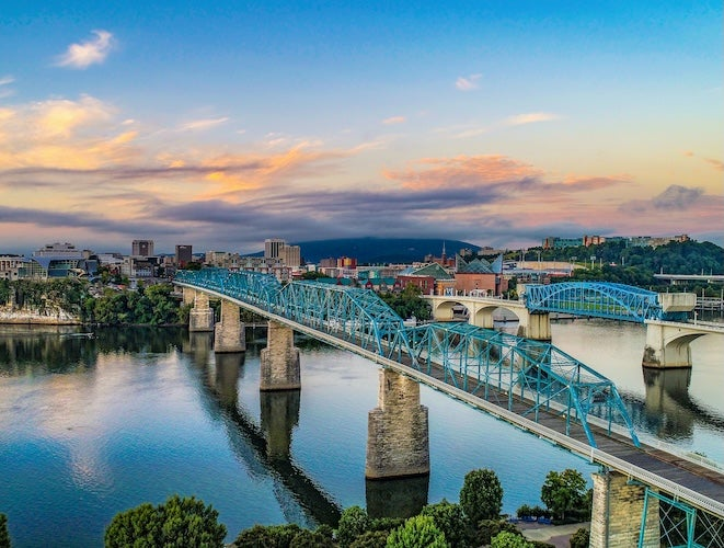 Bridges in Downtown Chattanooga